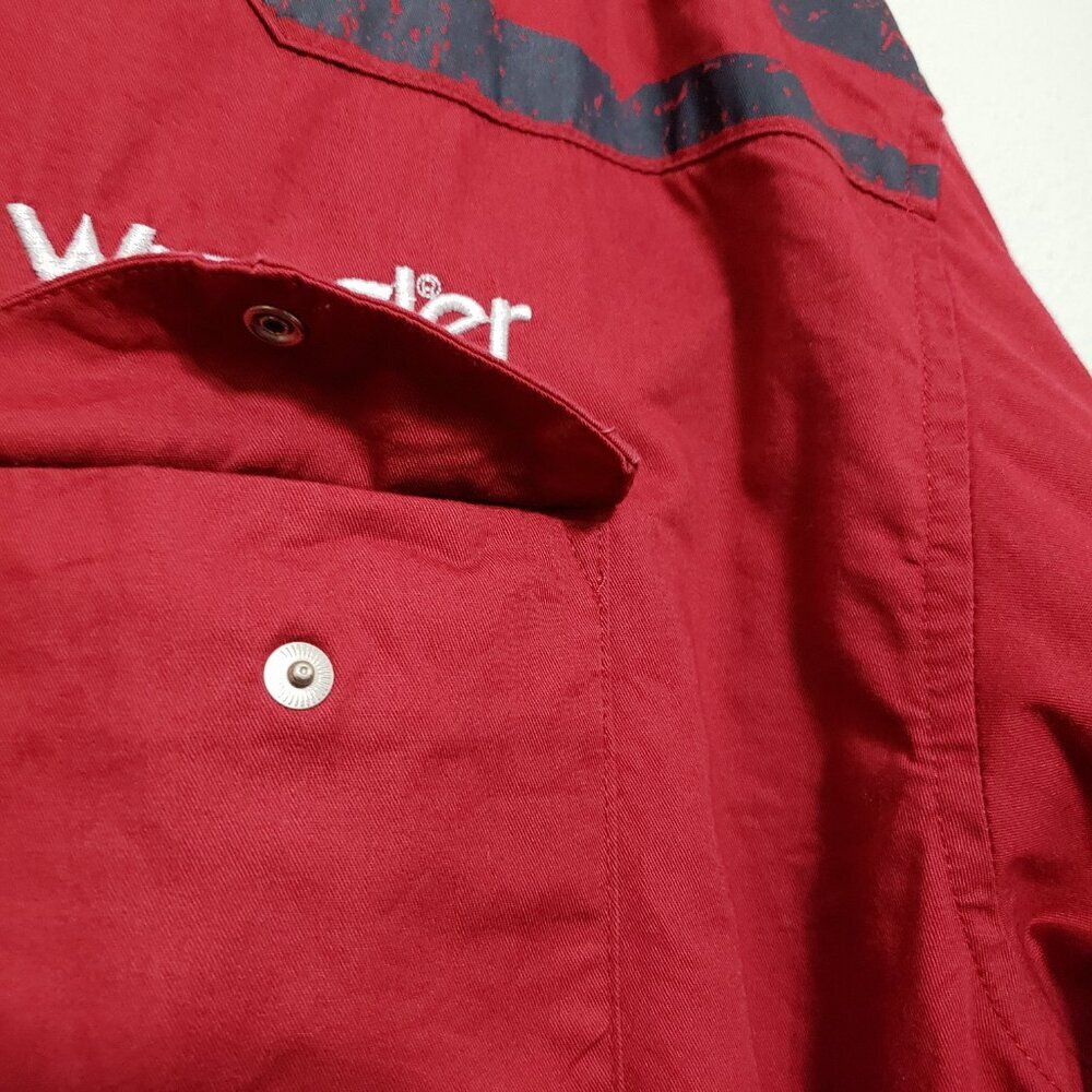 Wrangler Snap Button Down Long Sleeve - image 6